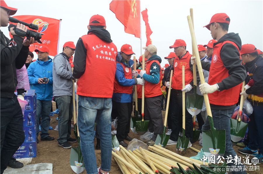 爱游戏(中国)圆满完成“保护青山绿水_共建大美龙江”千人公益植树志愿服务工作